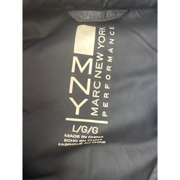 MNY Performance Outerwear Lightweight Puffer Black Quilted‎ Jacket Size Large - Picture 3 of 16